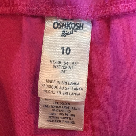 OshKosh Pink legging - Picture 2 of 2